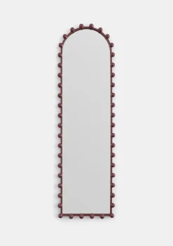 COCOmaison Donny miroir 50x170cm - Rouge
