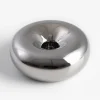 COCOmaison Donut bougeoir D12cm - Argent Clearance
