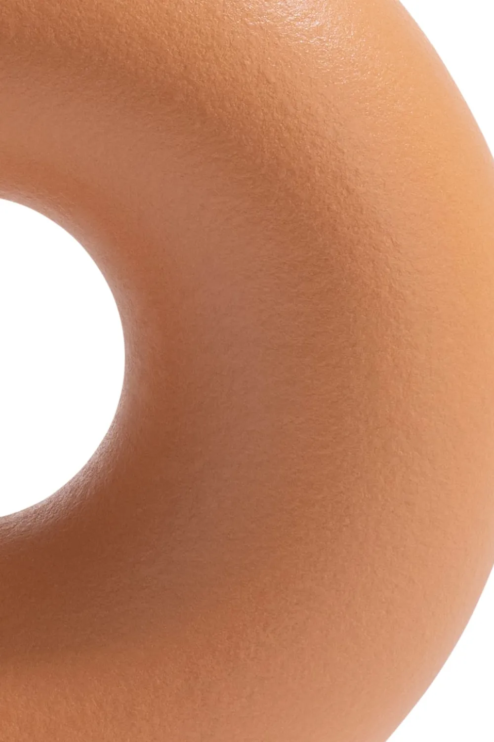 COCOmaison Donut vase H22cm - Orange Hot