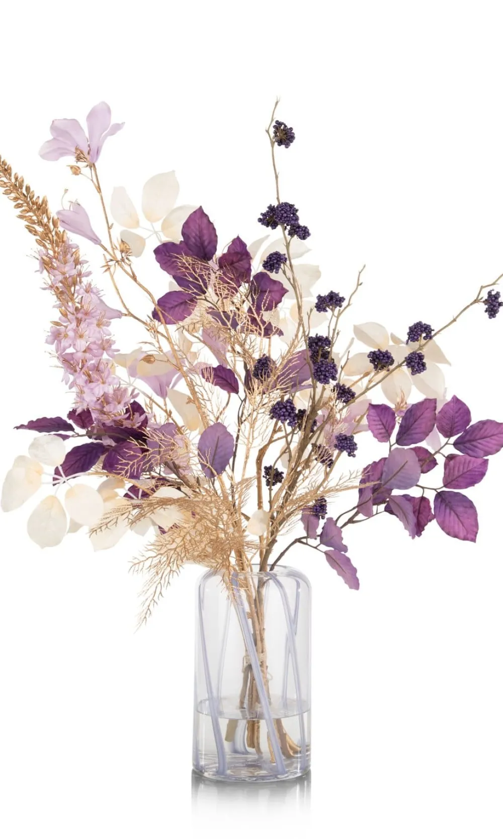 COCOmaison Eremurus Spray H107cm fleur - Violet Hot