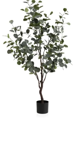 COCOmaison Eucalyptus Tree plante artificielle H140cm - Vert Hot