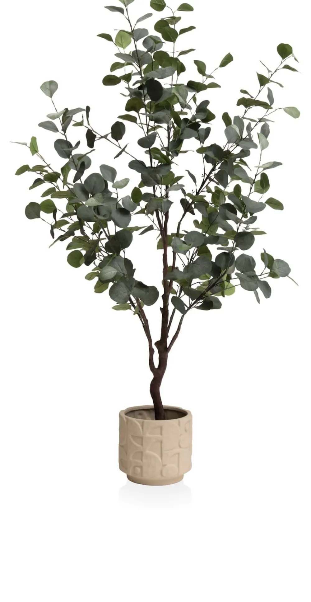 COCOmaison Eucalyptus Tree plante artificielle H140cm - Vert Hot