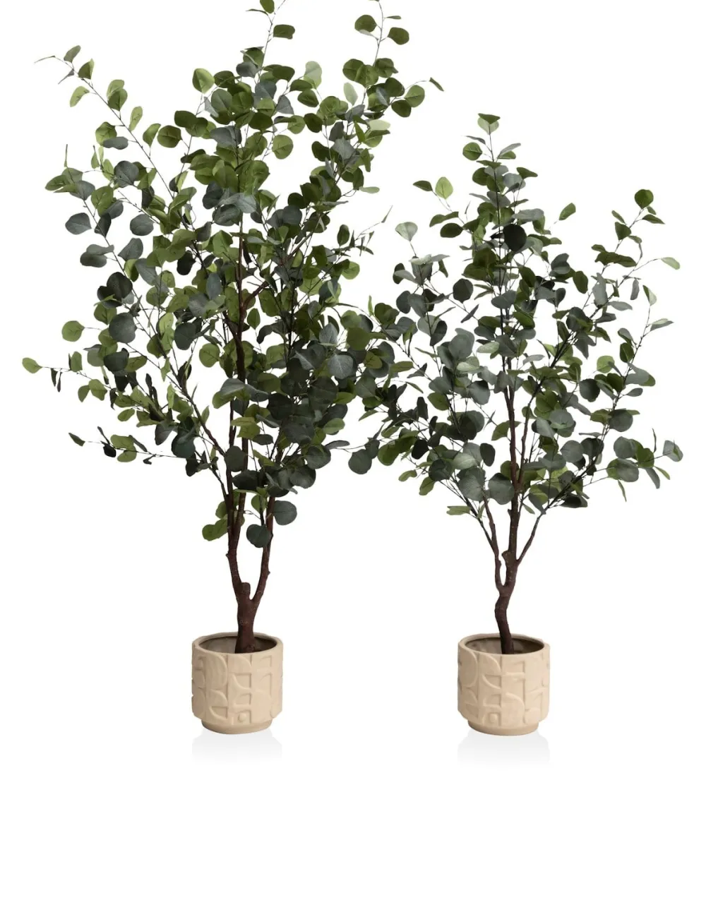 COCOmaison Eucalyptus Tree plante artificielle H140cm - Vert Hot