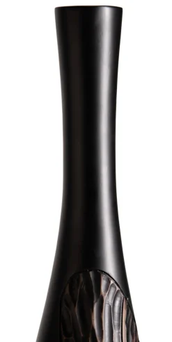 COCOmaison Faye vase H75cm - Noir Hot