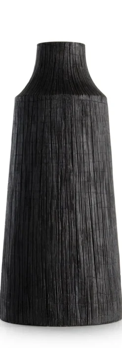 COCOmaison Finn vase H50cm - Noir Clearance