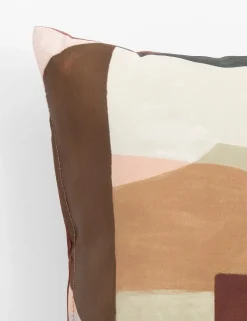 COCOmaison Franny coussin 45x45cm - Multicouleur Discount