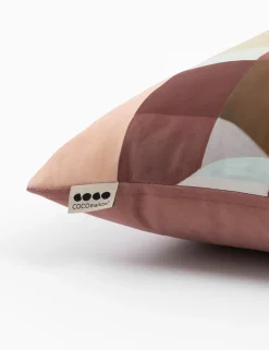 COCOmaison Franny coussin 45x45cm - Multicouleur Discount