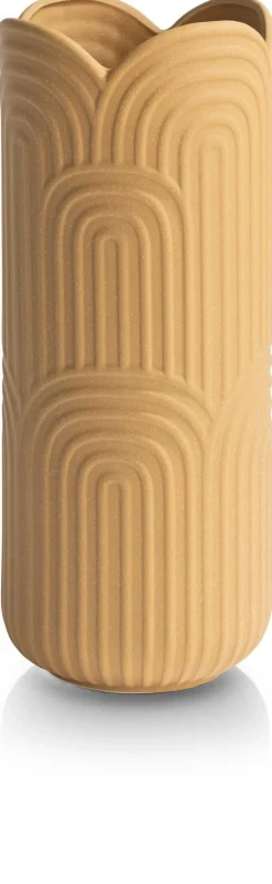COCOmaison Gia vase H35cm - Ocre Clearance