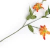 COCOmaison Gloriosa Spray fleur artificielle H90cm - Orange Hot