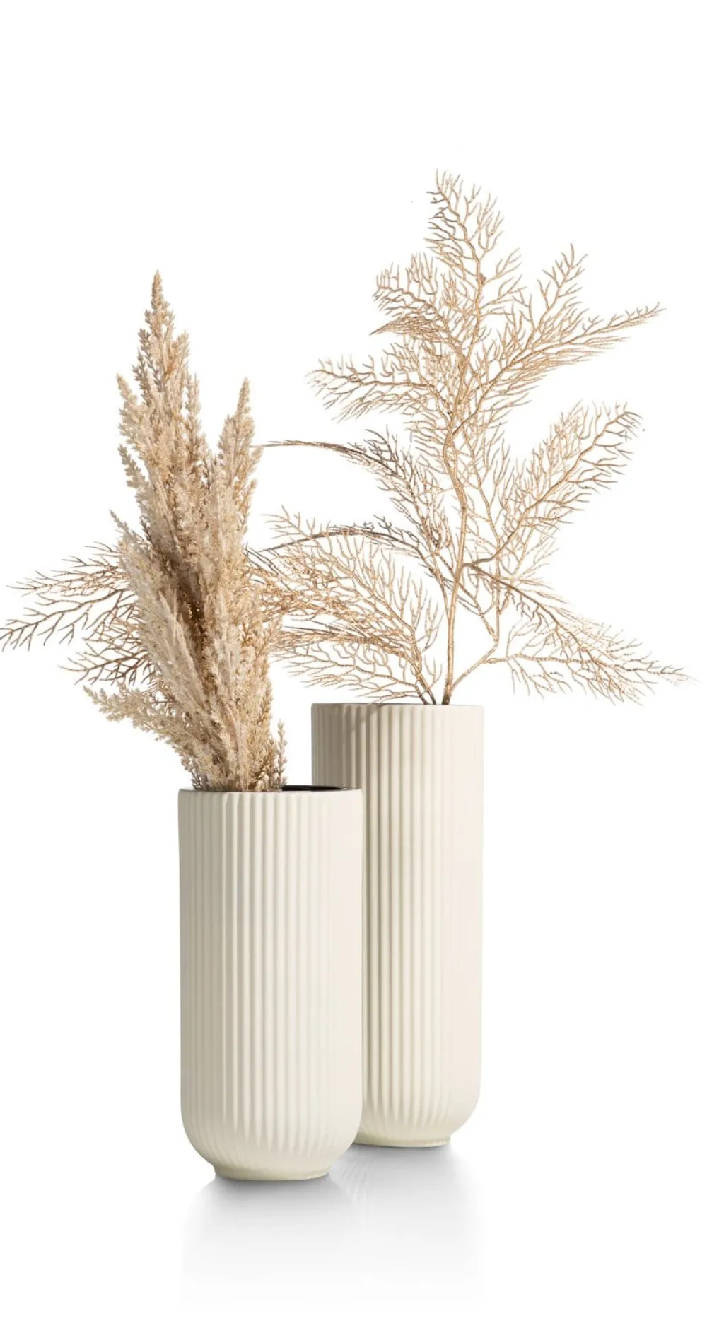 COCOmaison Haley vase H24cm - Blanc Sale