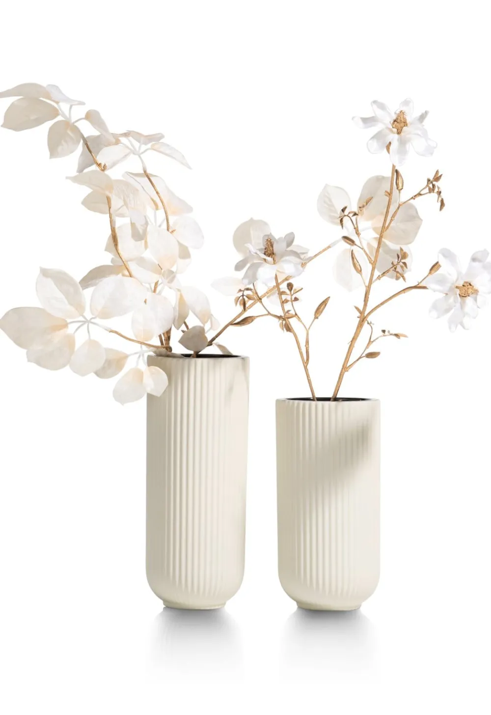 COCOmaison Haley vase H24cm - Blanc Sale