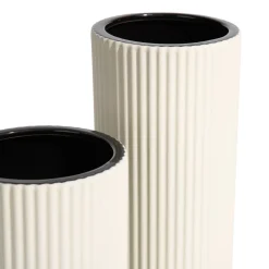 COCOmaison Haley vase H24cm - Blanc Sale