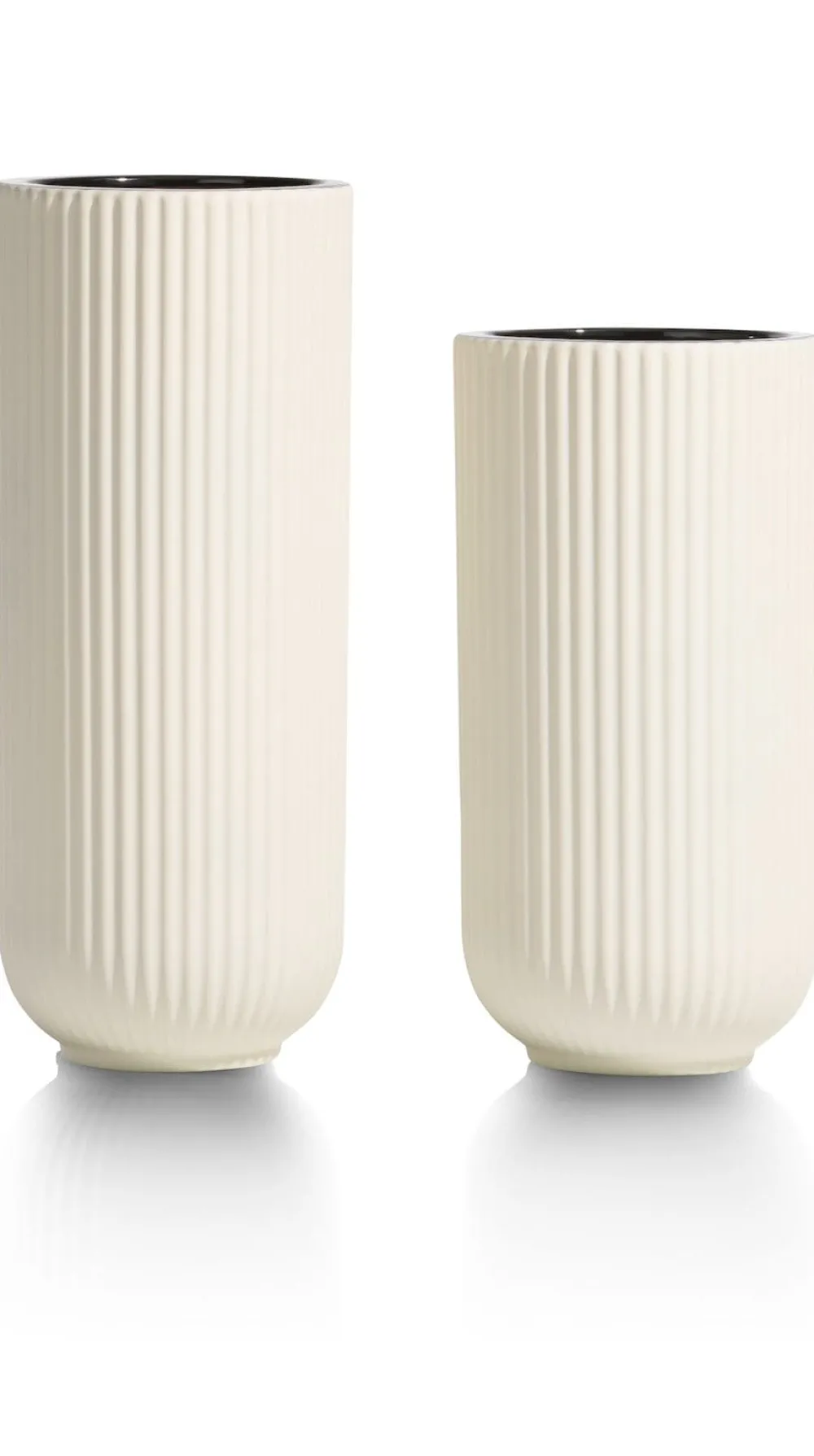COCOmaison Haley vase H29cm - Blanc Hot