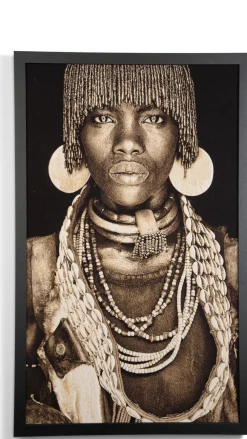 COCOmaison Hamar Woman tableau 75x125cm - Multicouleur Clearance