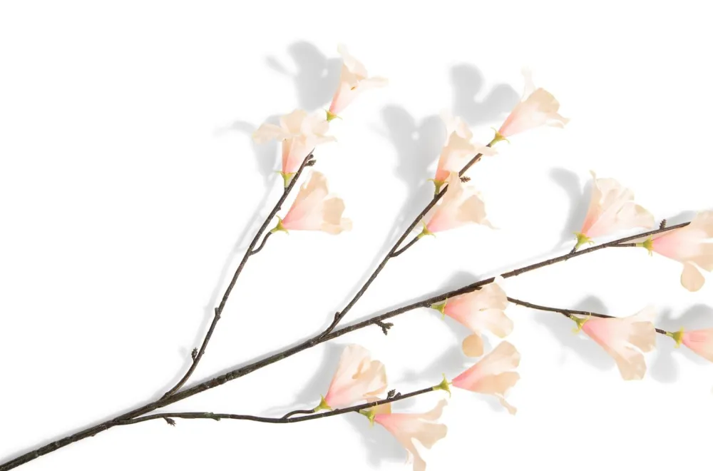 COCOmaison Hibiscus Branch H115cm fleur artificielle - Orange Online