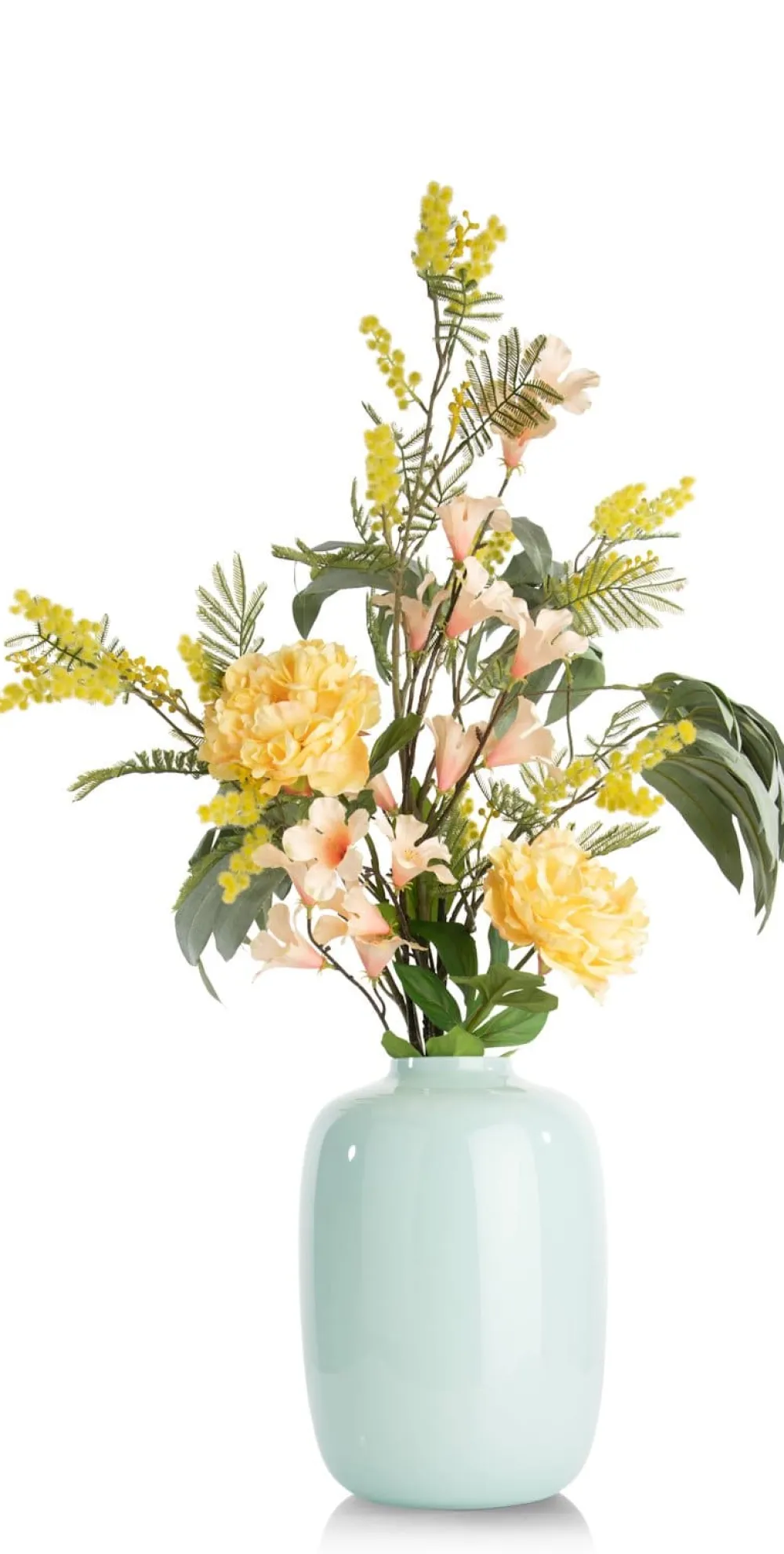 COCOmaison Hibiscus Branch H115cm fleur artificielle - Orange Online