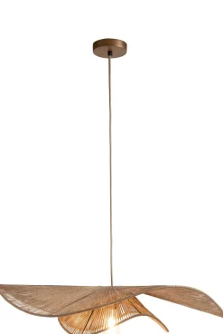 COCOmaison Iggy suspension 1*E27 D80cm - Naturel Hot