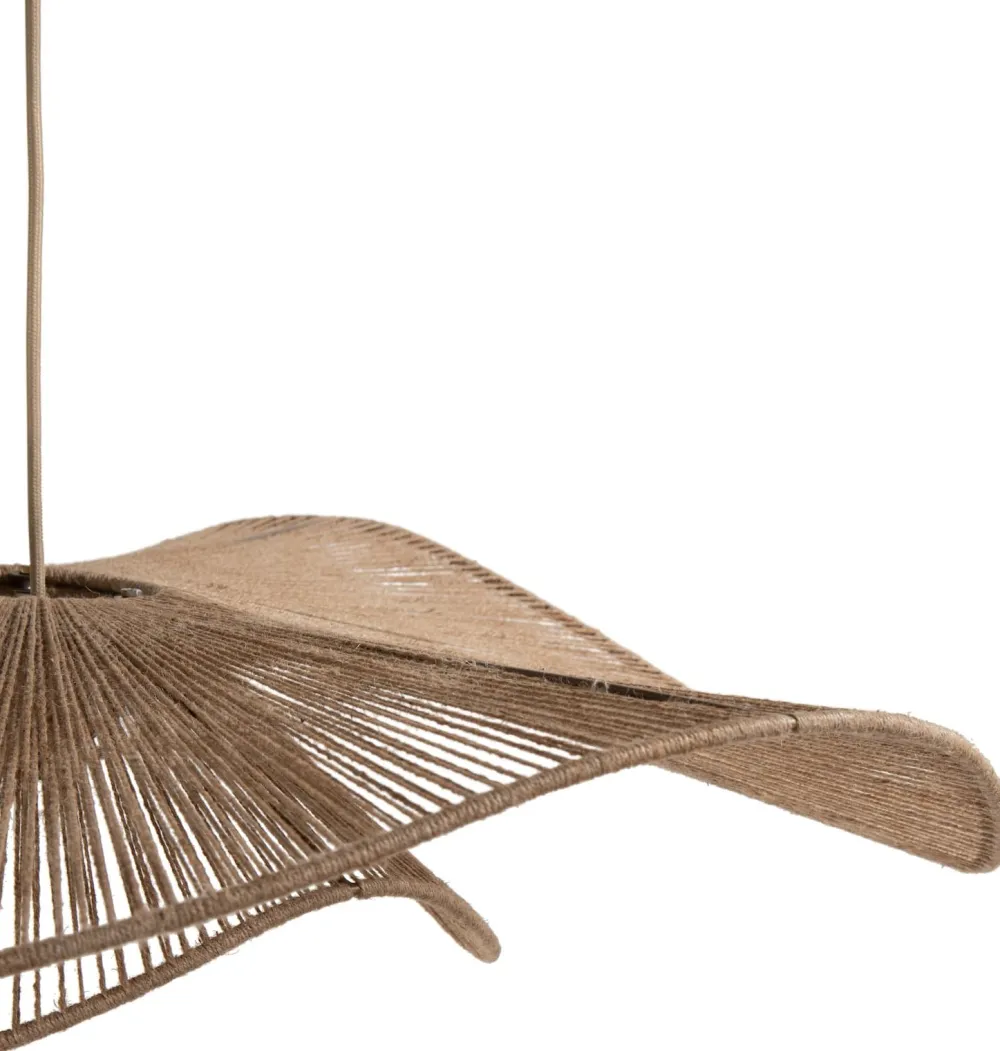 COCOmaison Iggy suspension 1*E27 D80cm - Naturel Hot