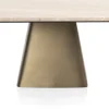 COCOmaison Issy table d'appoint H33cm - Couleur creme Hot