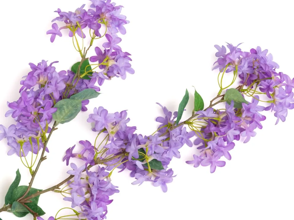 COCOmaison Jasmin Branch fleur artificielle H115cm - Pourpre Discount