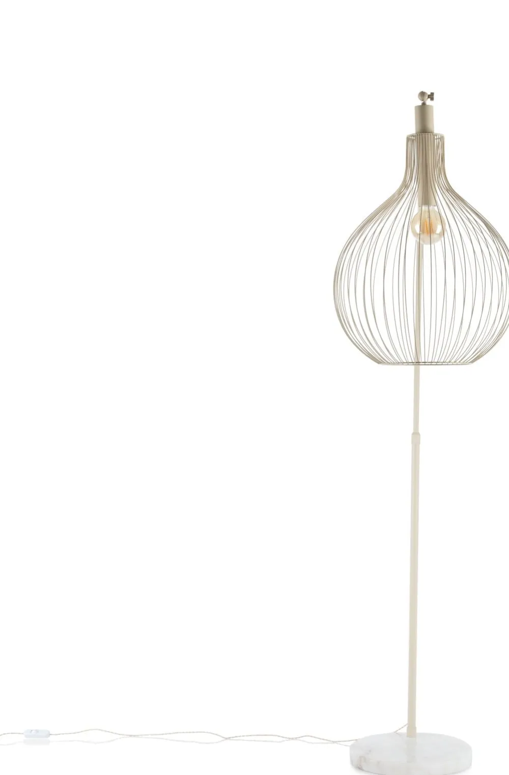 COCOmaison Jax lampadaire 1*E27 - Beige Hot