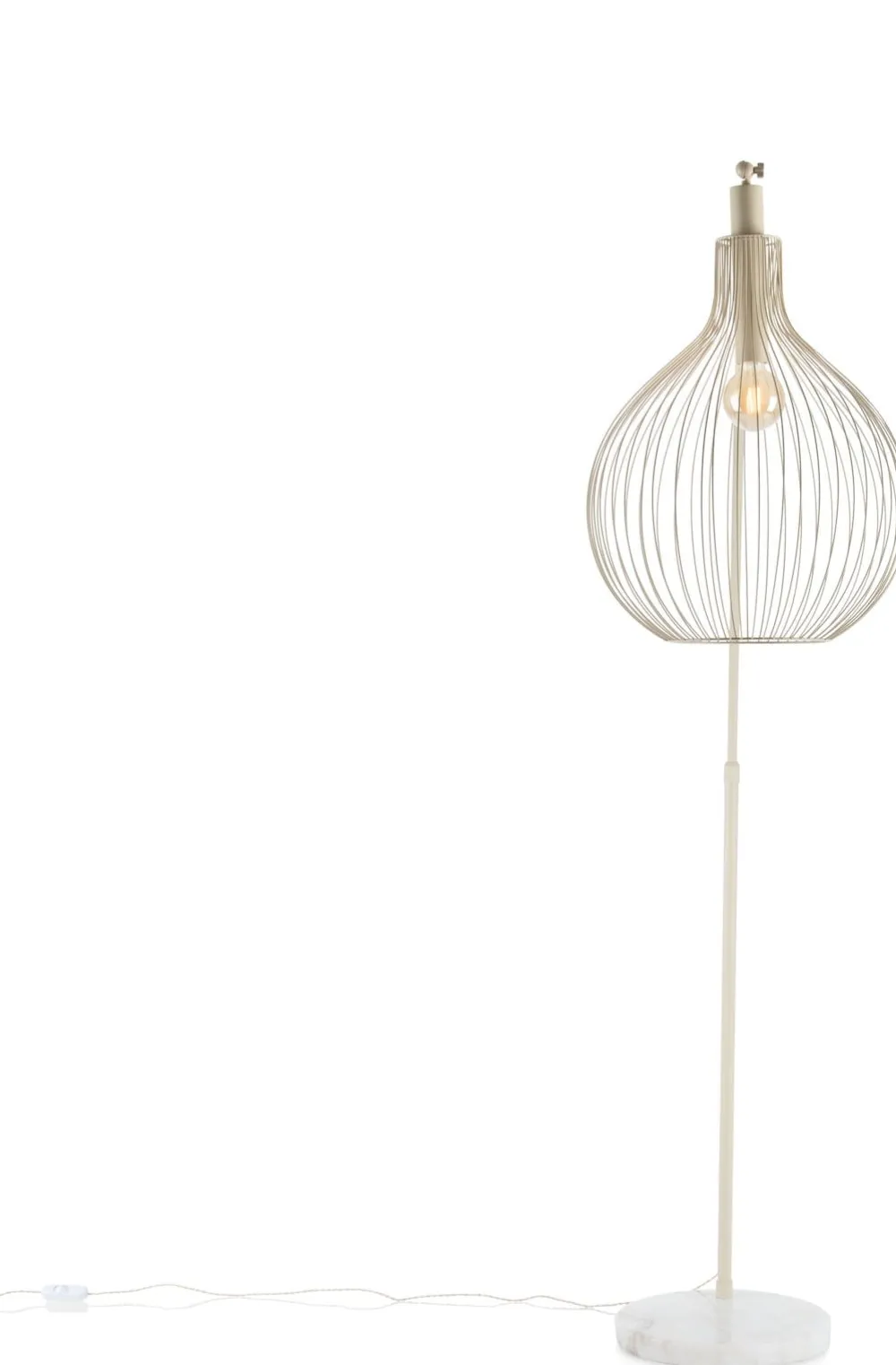COCOmaison Jax lampadaire 1*E27 - Beige Hot