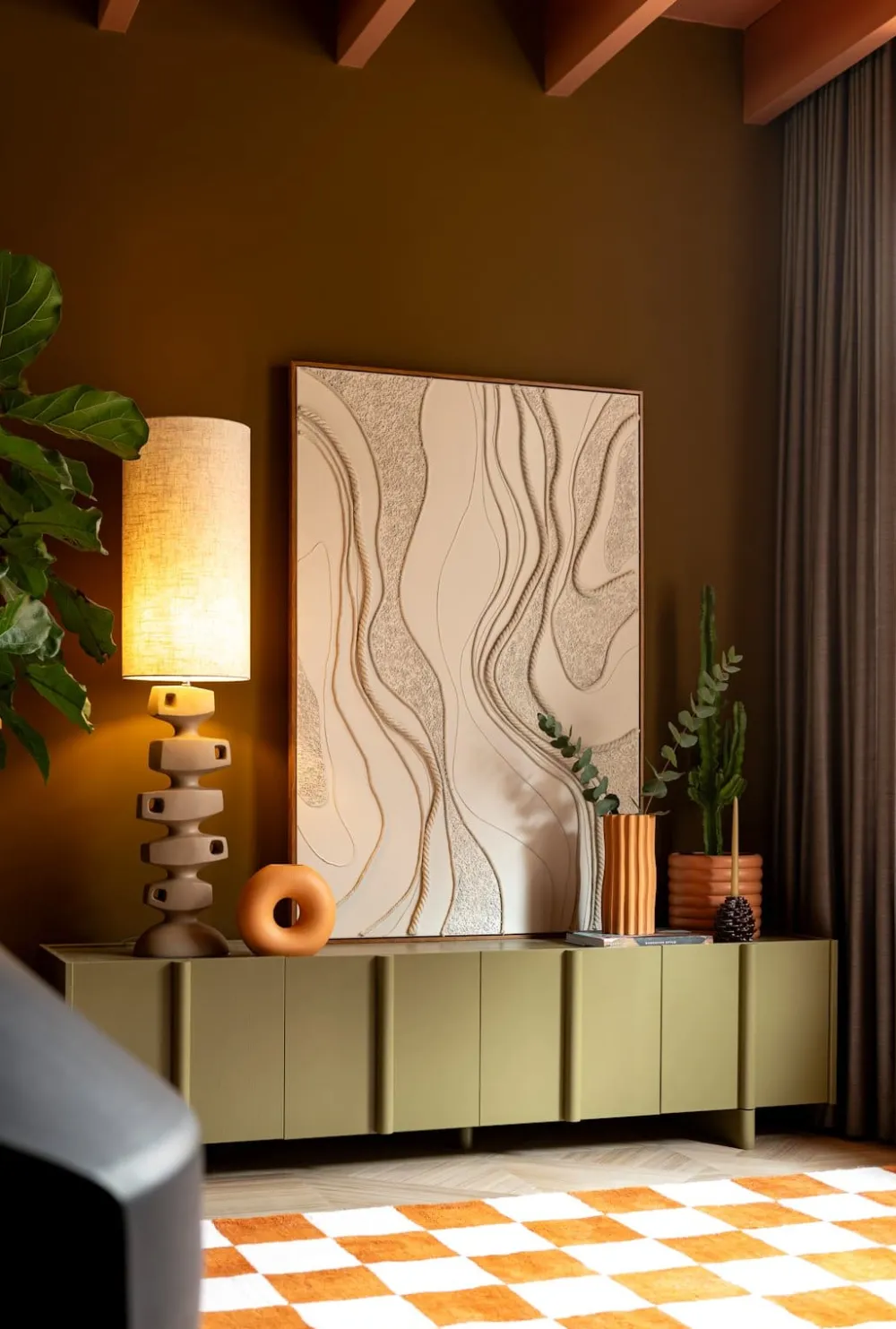 COCOmaison Jelle vase H30cm - Orange New