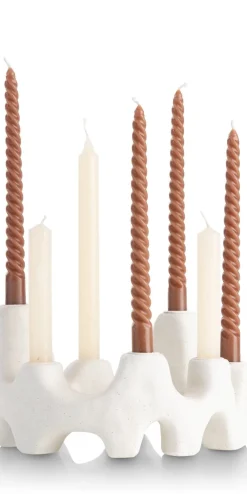 COCOmaison Jet bougeoir H14,5cm - Blanc Sale