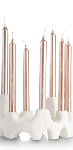 COCOmaison Jet bougeoir H14,5cm - Blanc Sale