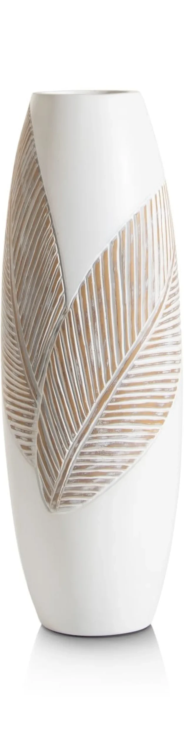 COCOmaison Jolie vase H45cm - Blanc Clearance