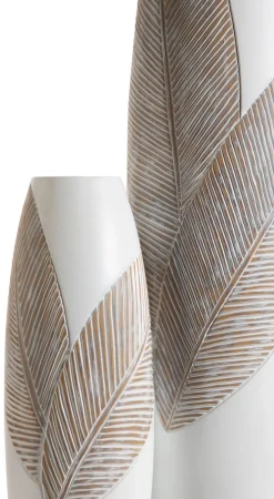 COCOmaison Jolie vase H45cm - Blanc Clearance