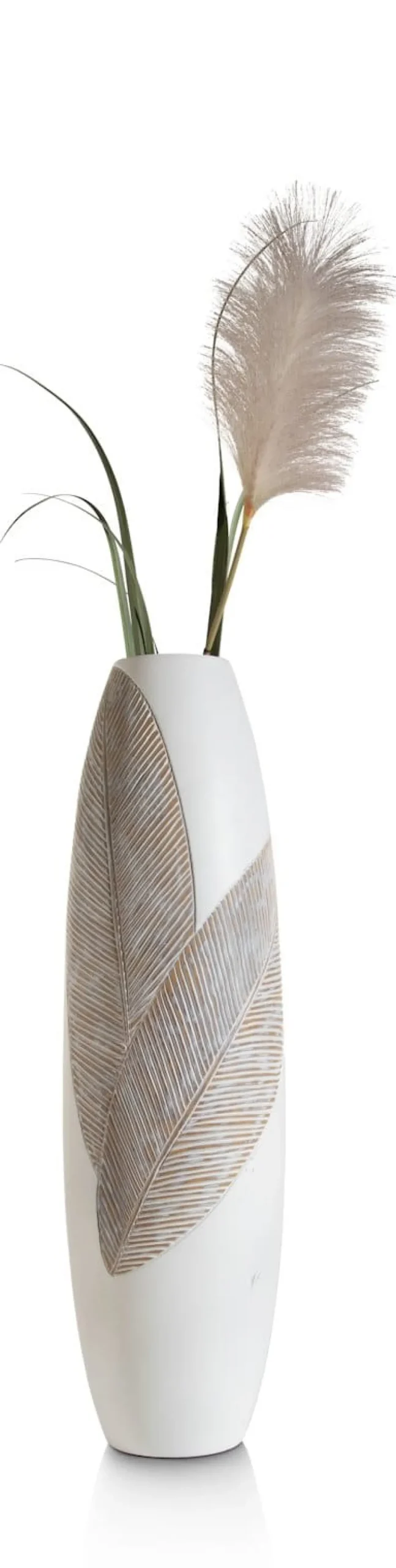 COCOmaison Jolie vase H78cm - Blanc Sale
