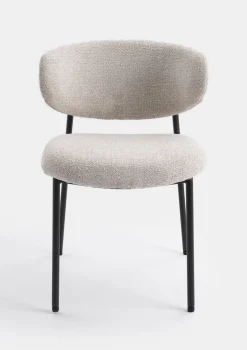 COCOmaison Jona chaise de salle a manger - Creme Sale