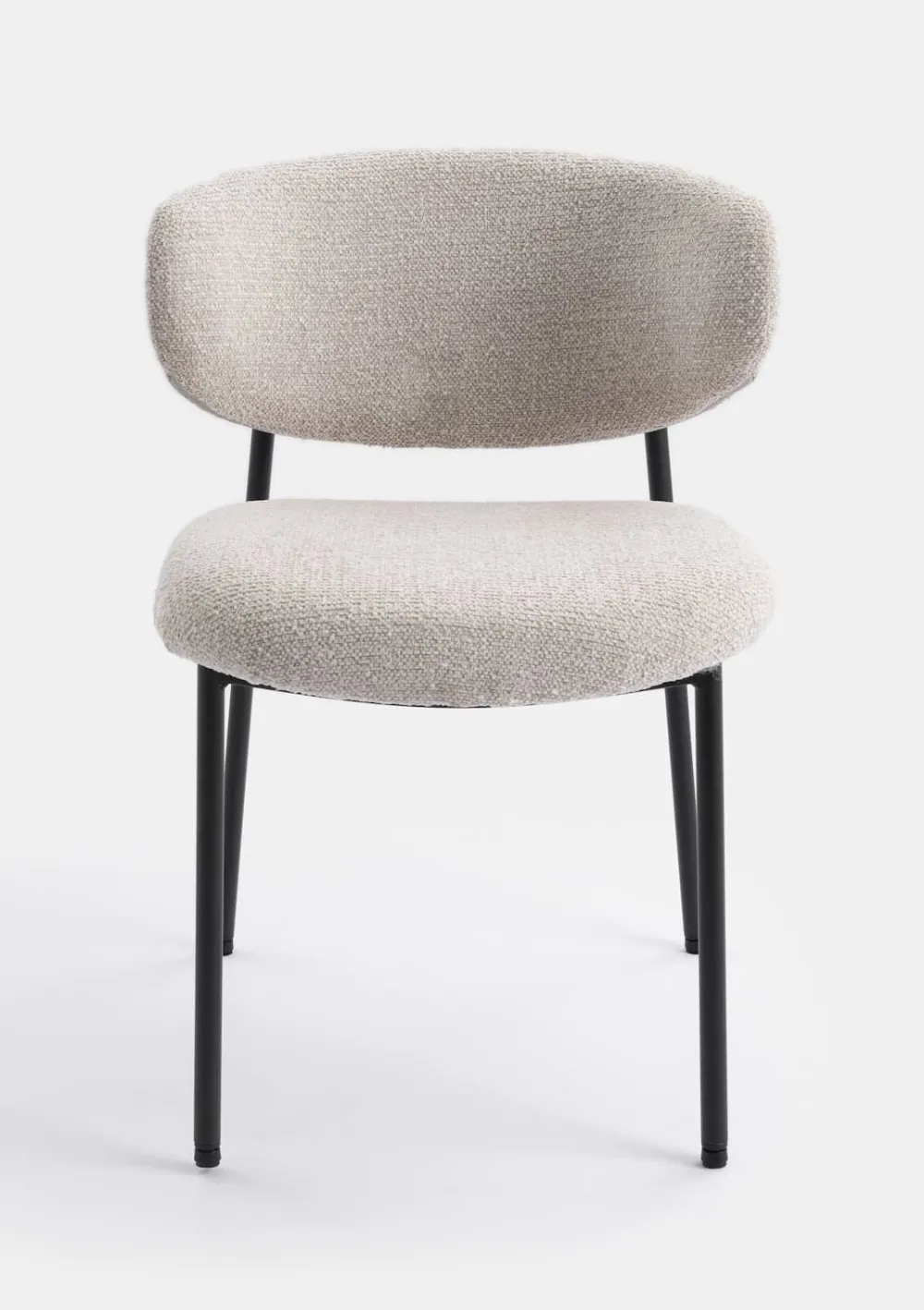 COCOmaison Jona chaise de salle a manger - Creme Sale