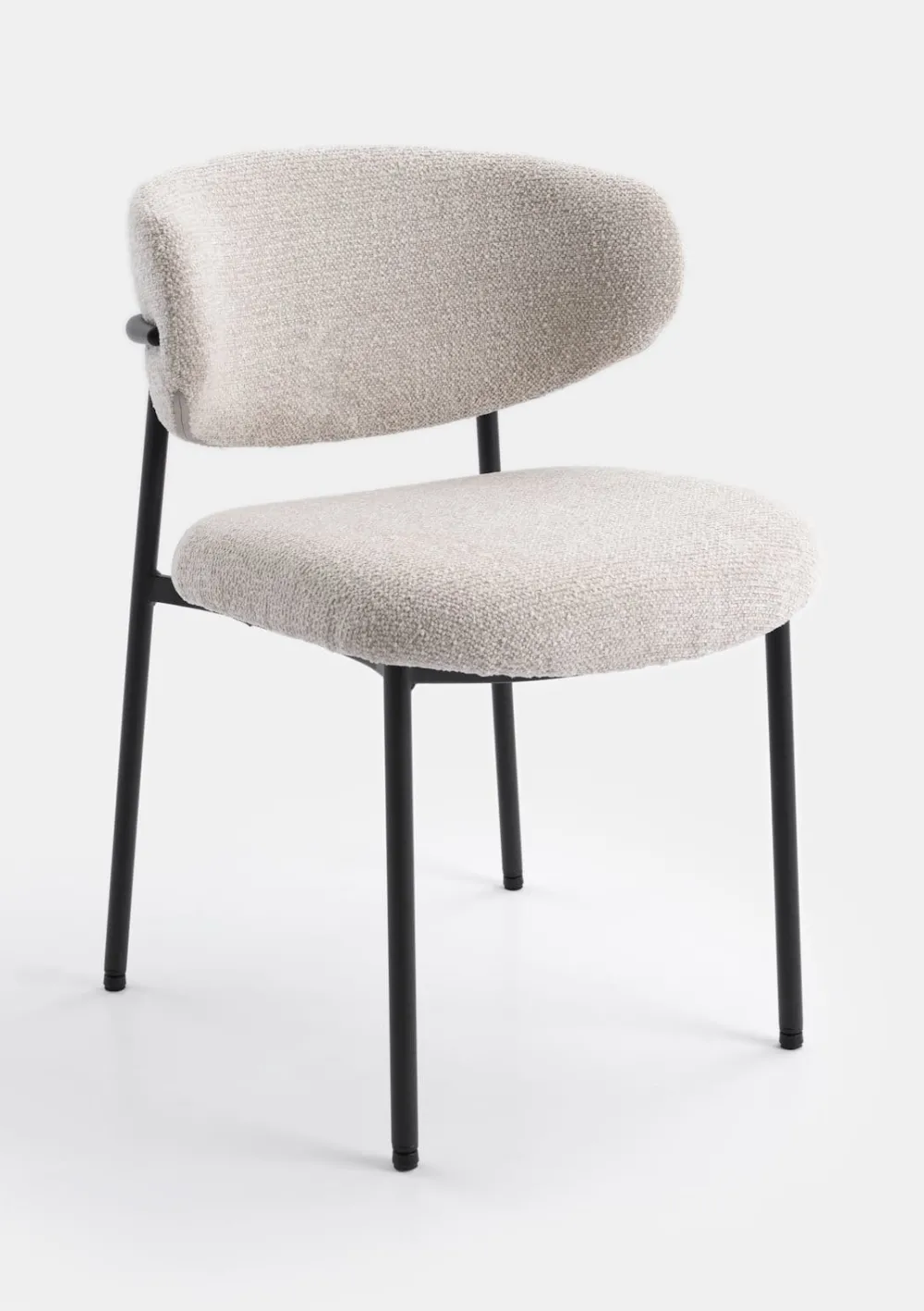 COCOmaison Jona chaise de salle a manger - Creme Sale