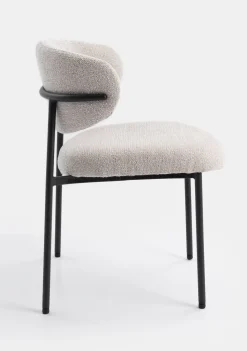 COCOmaison Jona chaise de salle a manger - Creme Sale