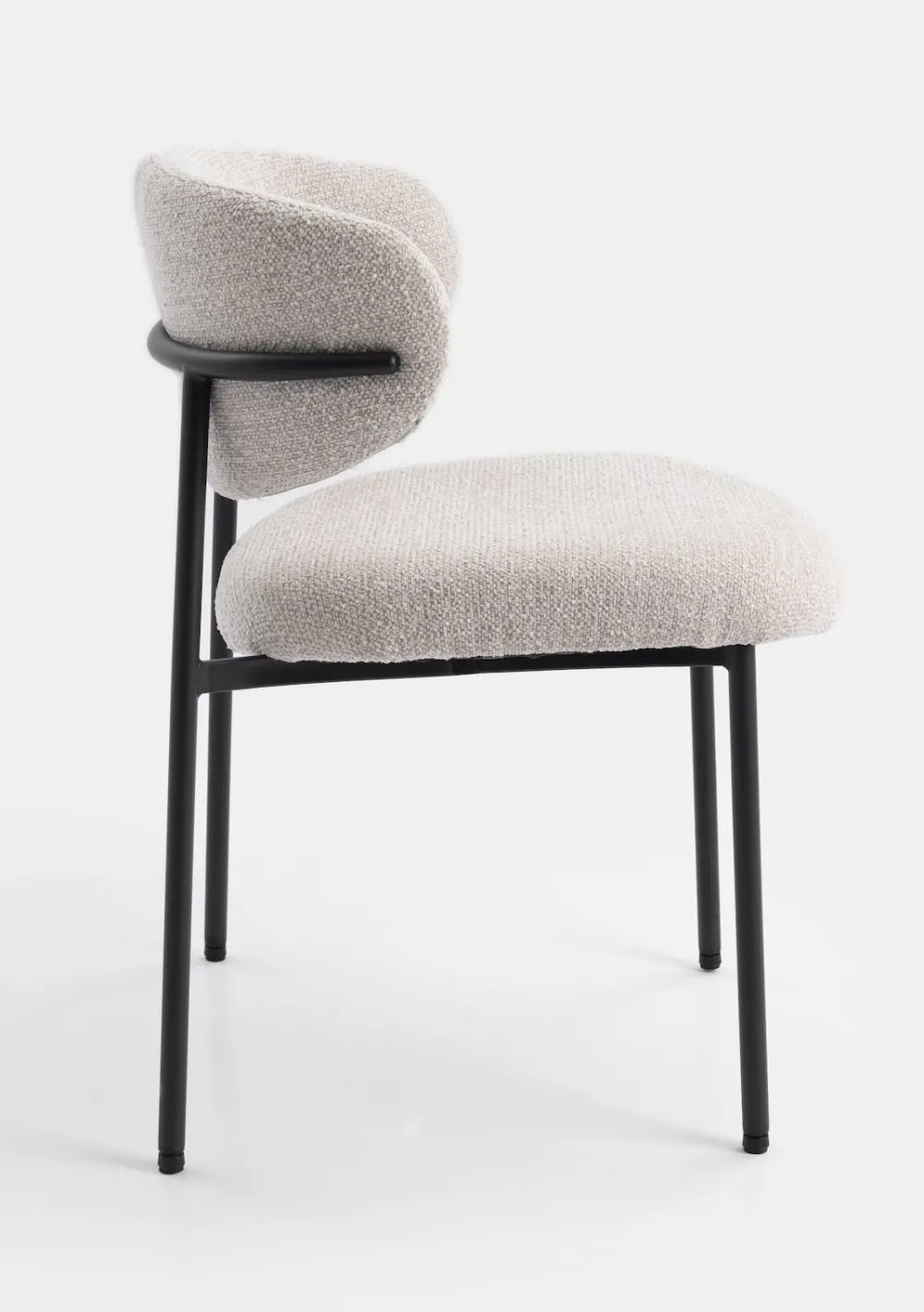 COCOmaison Jona chaise de salle a manger - Creme Sale