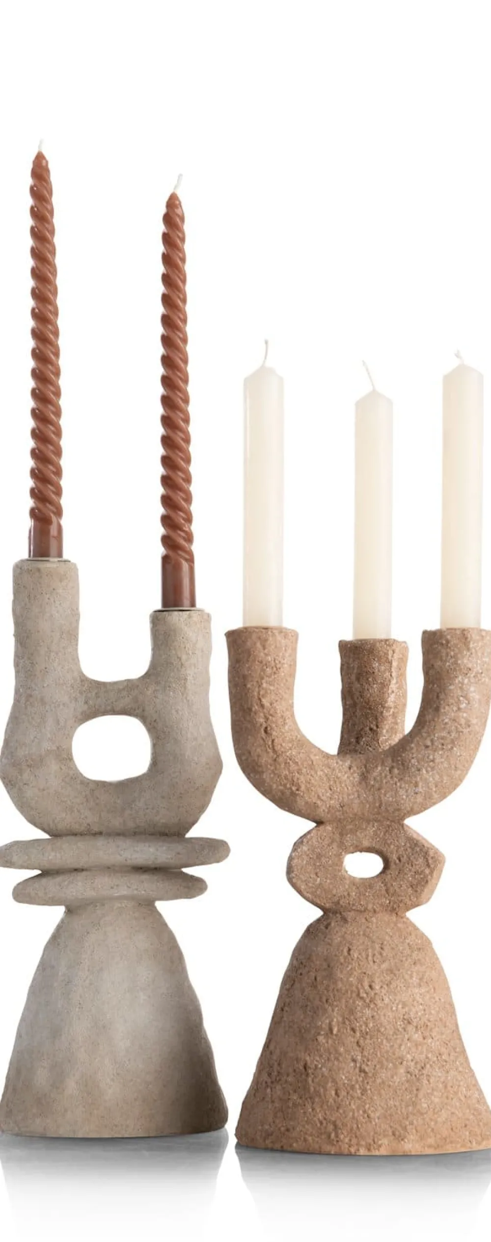 COCOmaison June bougeoir H27cm - Brun New