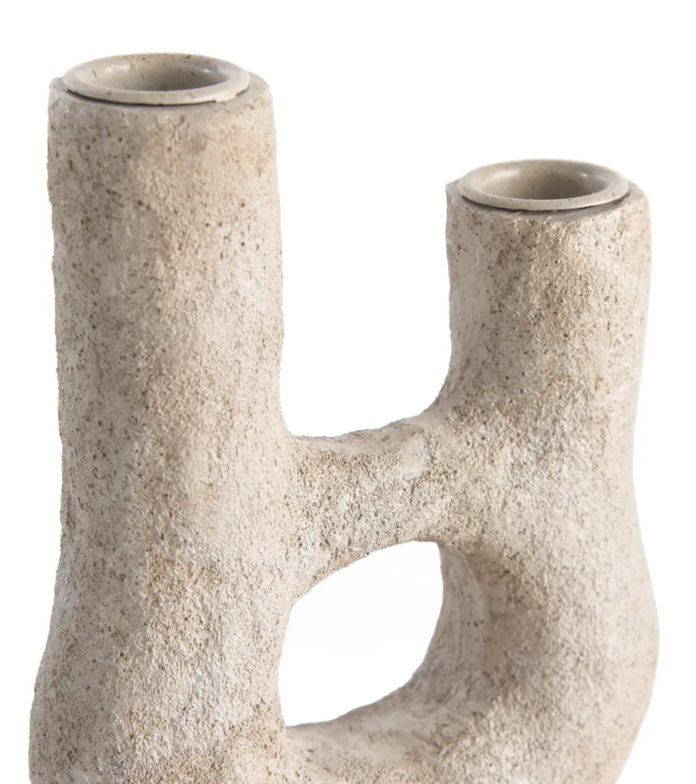 COCOmaison June bougoir H32cm - Couleur creme Clearance