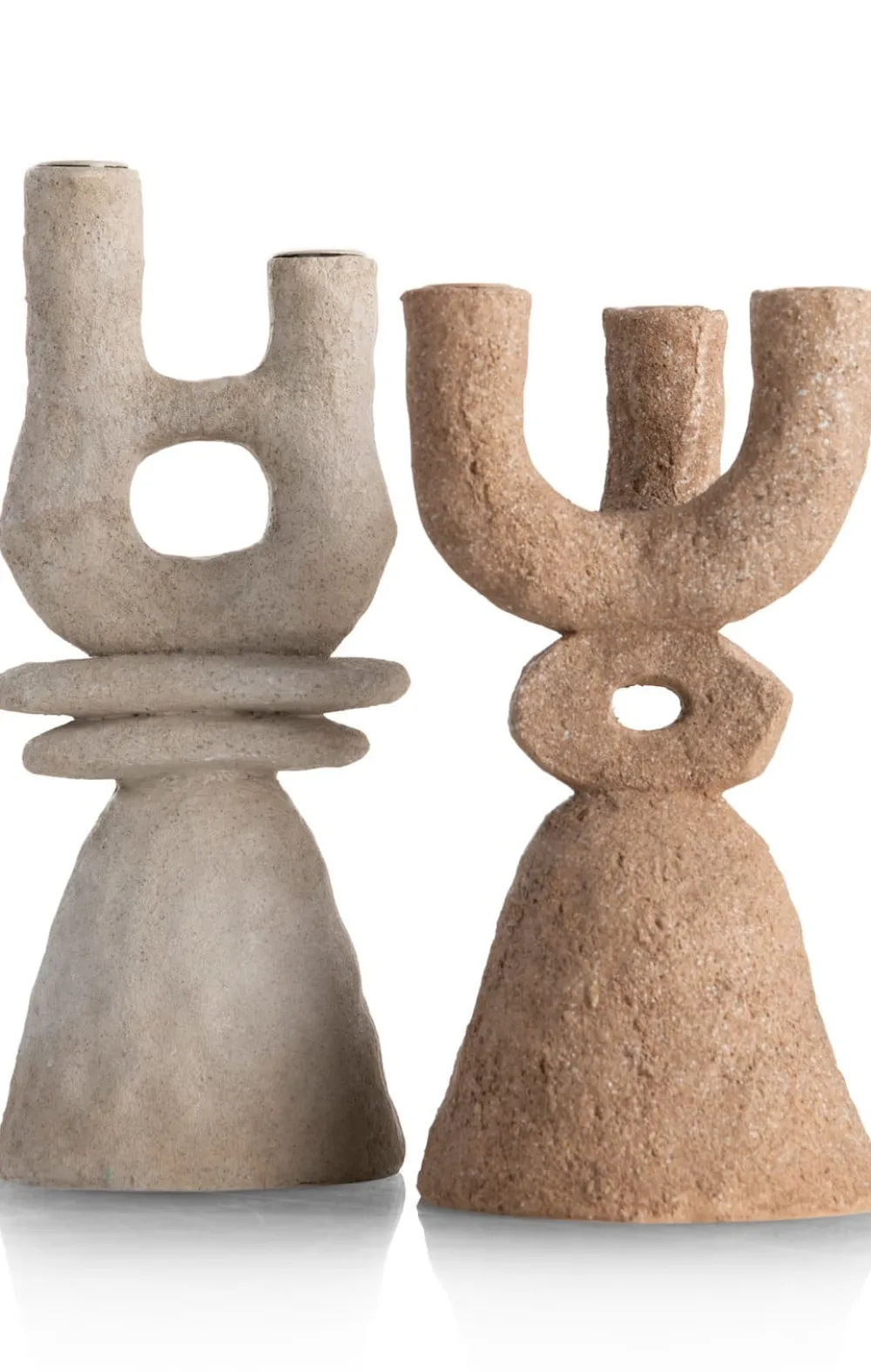 COCOmaison June bougoir H32cm - Couleur creme Clearance