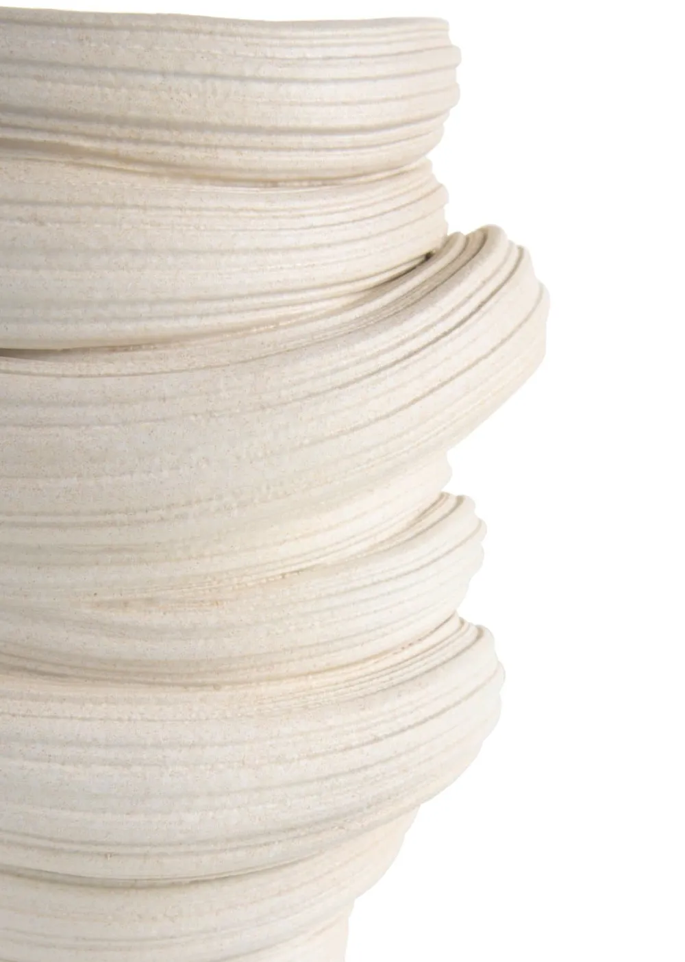 COCOmaison Juul vase H32,6cm - Couleur creme Best