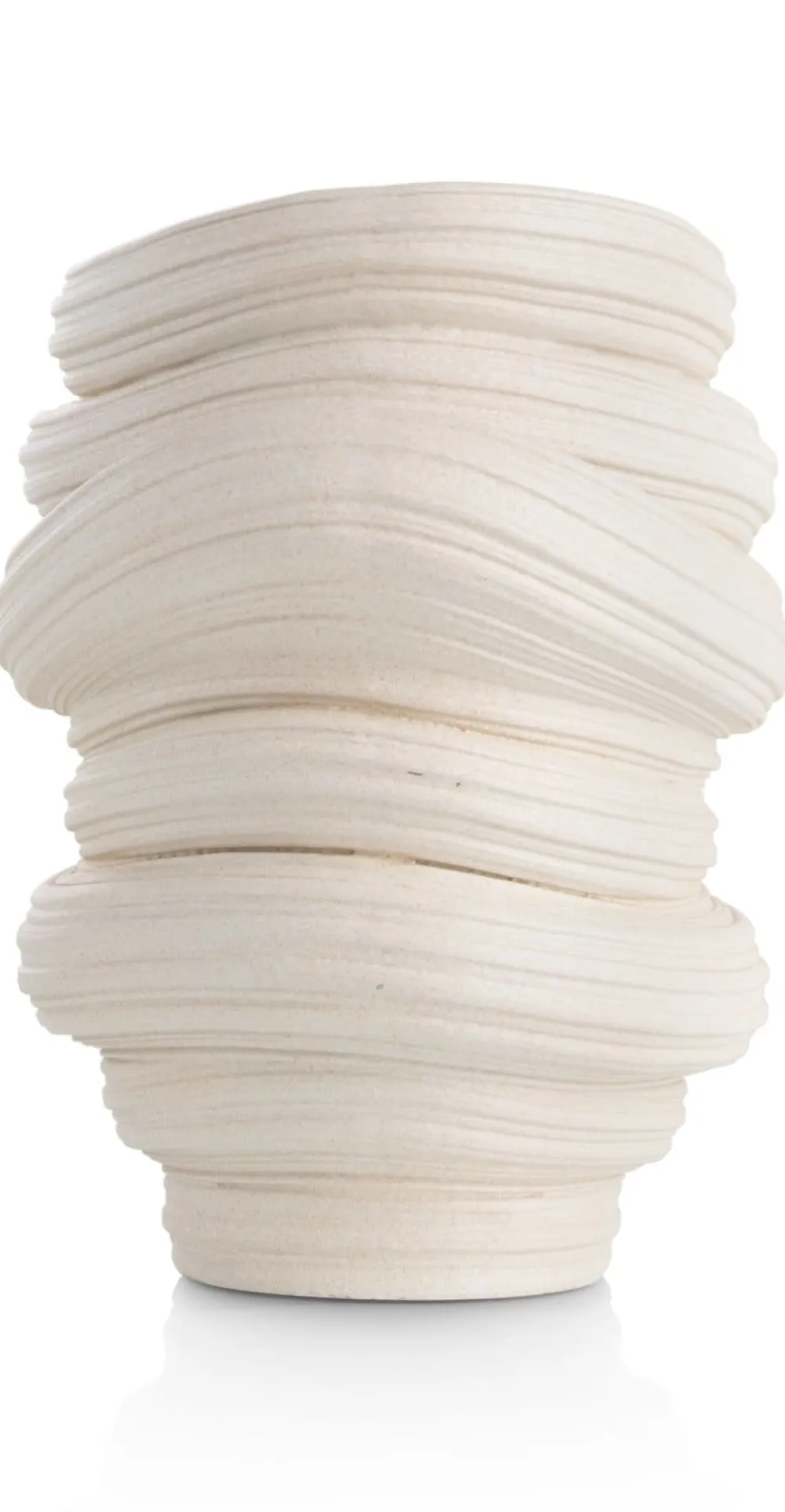 COCOmaison Juul vase H32,6cm - Couleur creme Best