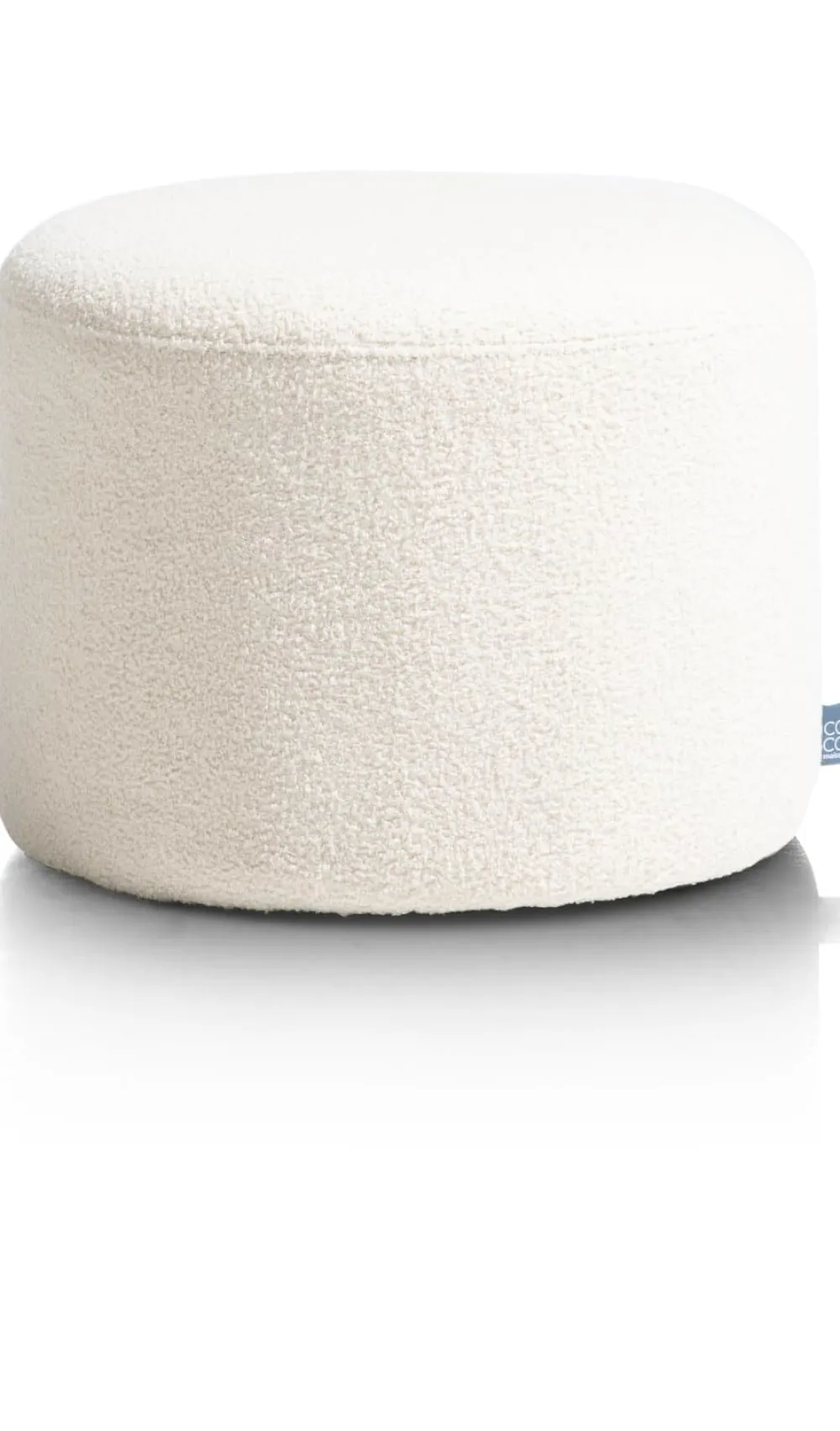 COCOmaison Kay pouf H35cm - Couleur creme Sale