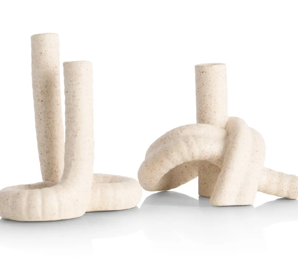 COCOmaison Kiki vase H13,5cm - Beige Sale