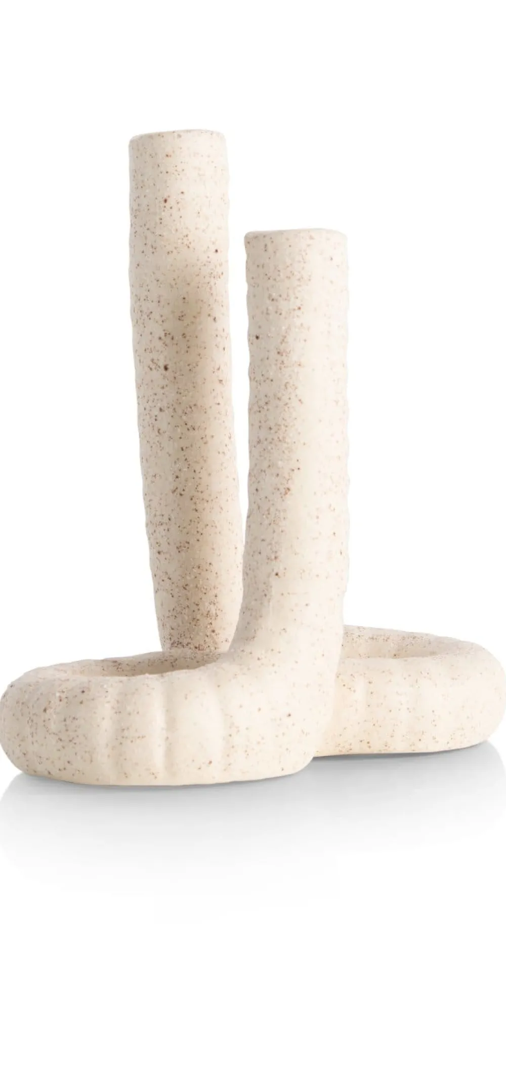 COCOmaison Kiki vase H17cm - Beige Sale