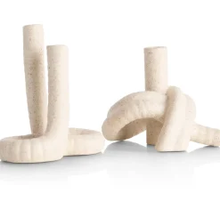 COCOmaison Kiki vase H17cm - Beige Sale