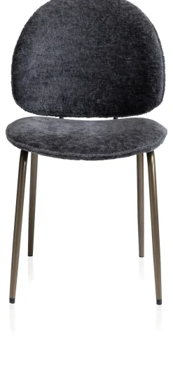 COCOmaison Kjel chaise - champagne - Anthracite Discount