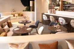 COCOmaison Kjel chaise - champagne - Anthracite Discount