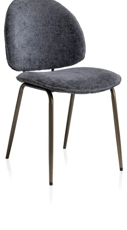 COCOmaison Kjel chaise - champagne - Anthracite Discount