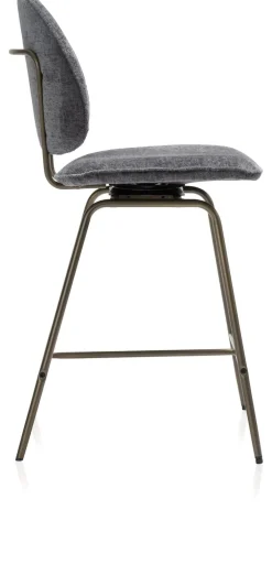 COCOmaison Kjel chaise de bar - champagne - Anthracite Clearance